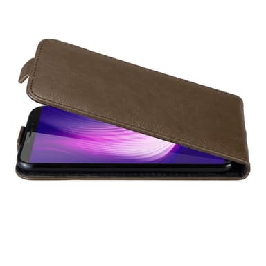 Cubot NOVA deksel flip cover (brun)