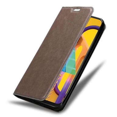 Samsung Galaxy M21 / M30s lommebokdeksel case (brun)