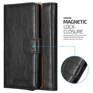 Sony Xperia L2 lommebokdeksel etui (svart)