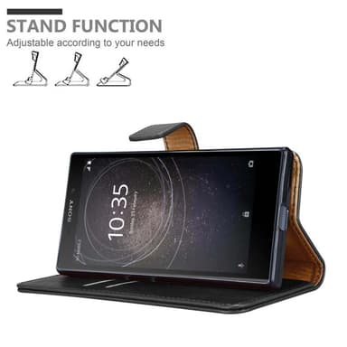 Sony Xperia L2 lommebokdeksel etui (svart)