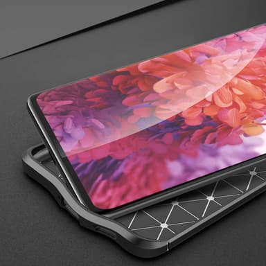 Samsung Galaxy S21 ULTRA Deksel Kunstskinn (svart)