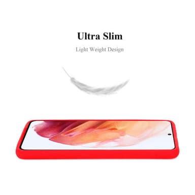 Deksel Samsung Galaxy S21 5G case (rød)