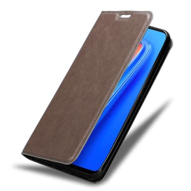 Realme 7 4G lommebokdeksel case (brun)