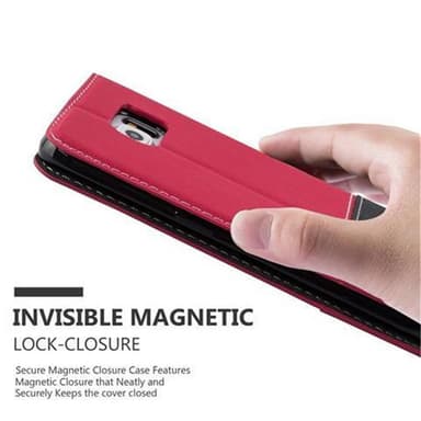 Samsung Galaxy S6 EDGE Deksel Case Cover (rød)