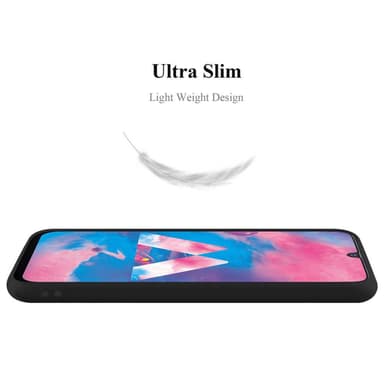 Deksel Samsung Galaxy M30 / A40s Silikon cover (svart)
