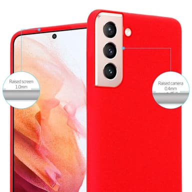 Deksel Samsung Galaxy S21 5G case (rød)