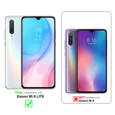 Xiaomi Mi 9 LITE lommebokdeksel case (rød)