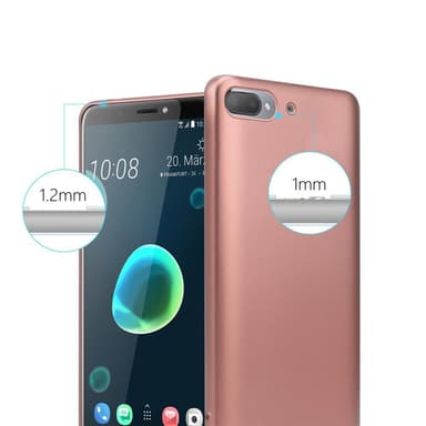 Deksel HTC Desire 12 PLUS Case Cover (rosa)