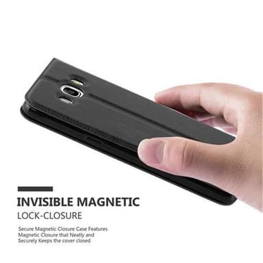 Samsung Galaxy J5 2016 lommebokdeksel cover (svart)