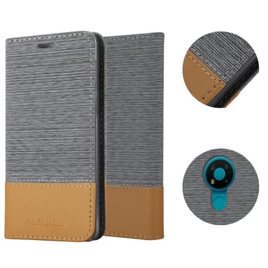 Nokia 5.3 lommebokdeksel etui (grå)