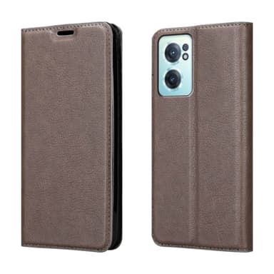OnePlus Nord CE 2 5G lommebokdeksel case (brun)
