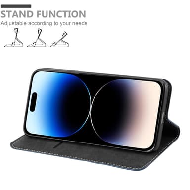 iPhone 14 PRO MAX Deksel Case Cover (blå)