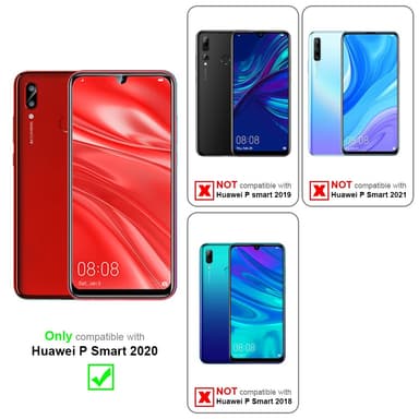 Huawei P SMART 2020 silikondeksel case (svart)