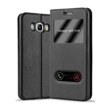 Samsung Galaxy J5 2016 lommebokdeksel cover (svart)