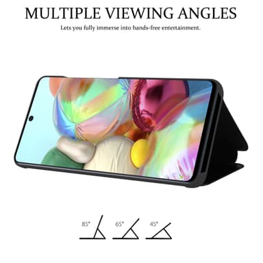 Samsung Galaxy A71 4G lommebokdeksel etui (svart)