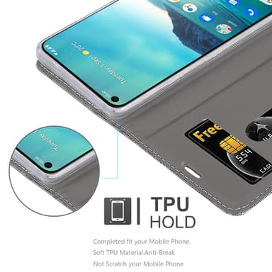 Nokia 5.3 lommebokdeksel etui (grå)