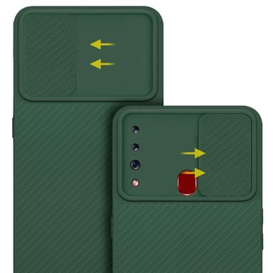 Deksel Samsung Galaxy A20s cover (grønn)