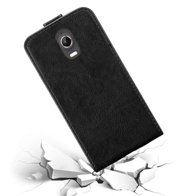WIKO WAX Deksel Flip Case (svart)
