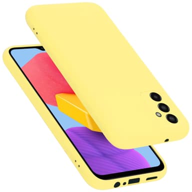 Samsung Galaxy M13 4G silikondeksel case (gul)