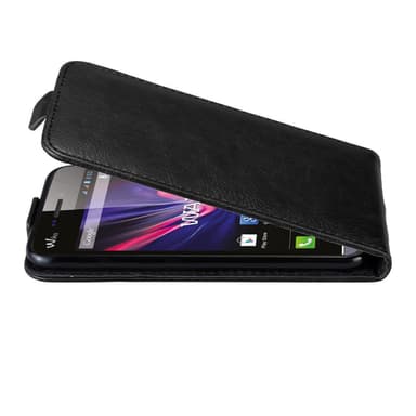 WIKO WAX Deksel Flip Case (svart)