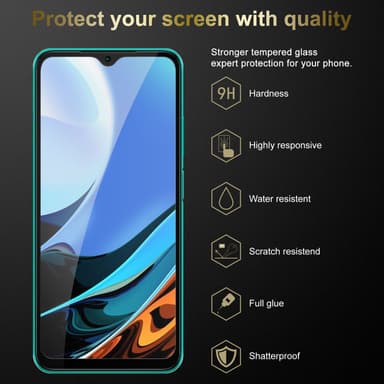 Xiaomi RedMi 9T / POCO M3 3x Skjermbeskytter Skärmskydd