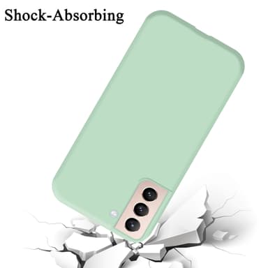 Samsung Galaxy S21 PLUS silikondeksel case (grønn)