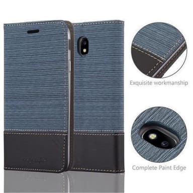 Samsung Galaxy J7 2017 lommebokdeksel etui (blå)