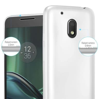 Deksel Motorola MOTO G4 PLAY Case Cover (sølv)
