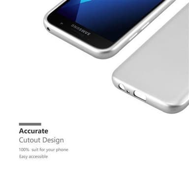 Deksel Samsung Galaxy A3 2017 Case Cover (sølv)