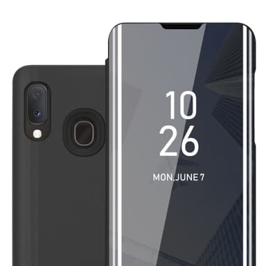 Samsung Galaxy A10e / A20e lommebokdeksel etui (svart)
