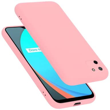 Realme C11 2020 silikondeksel case (rosa)