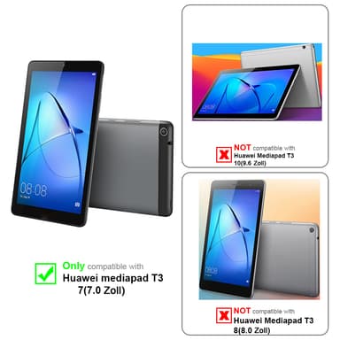 Huawei MediaPad T3 7 (7.0 tomme) 3x Skjermbeskytter