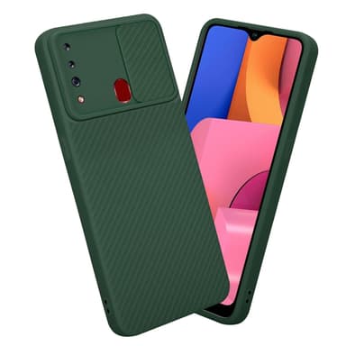 Deksel Samsung Galaxy A20s cover (grønn)