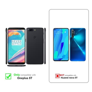 Deksel OnePlus 5T Case Cover (blå)