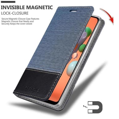 Samsung Galaxy A11 / M11 lommebokdeksel etui (blå)