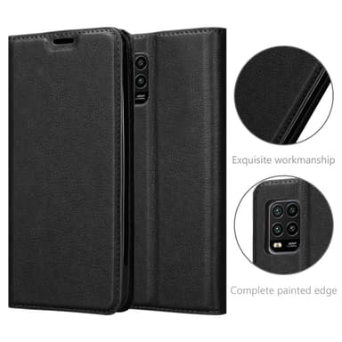 Xiaomi Mi 10 LITE lommebokdeksel case (svart)
