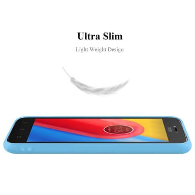 Deksel Motorola MOTO C Silikon cover (blå)
