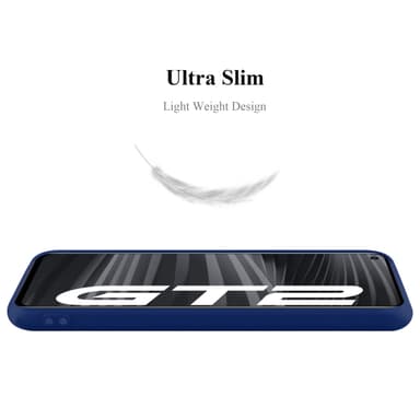 Deksel Realme GT 2 / GT Neo 2 Silikon cover (blå)