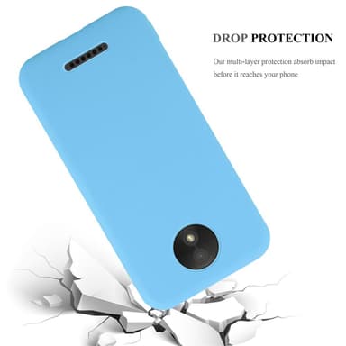 Deksel Motorola MOTO C Silikon cover (blå)