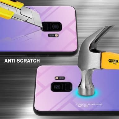 Deksel Samsung Galaxy S9 Case Cover (svart)