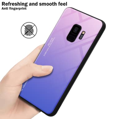 Deksel Samsung Galaxy S9 Case Cover (svart)