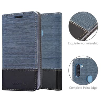 Samsung Galaxy A11 / M11 lommebokdeksel etui (blå)