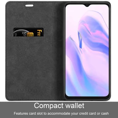 Blackview A70 / A70 PRO lommebokdeksel case (svart)