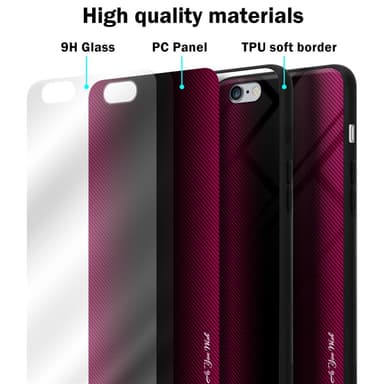 iPhone 6 PLUS / 6S PLUS Deksel Case Cover (rosa)