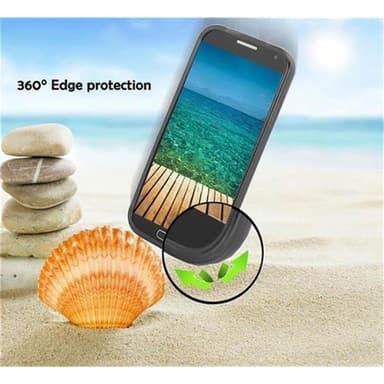 Samsung Galaxy GRAND 3 silikondeksel case (svart)