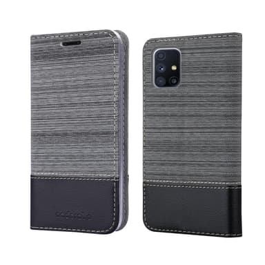 Samsung Galaxy M51 lommebokdeksel etui (grå)