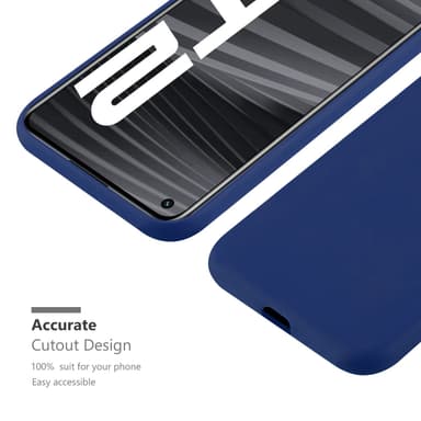 Deksel Realme GT 2 / GT Neo 2 Silikon cover (blå)