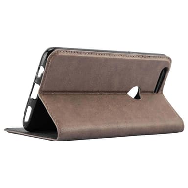 OnePlus 5T lommebokdeksel case (brun)