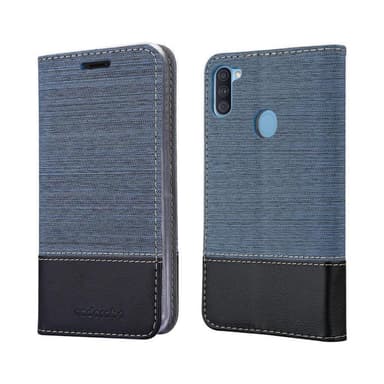 Samsung Galaxy A11 / M11 lommebokdeksel etui (blå)
