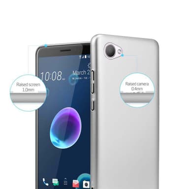 Deksel HTC Desire 12 Case Cover (sølv)